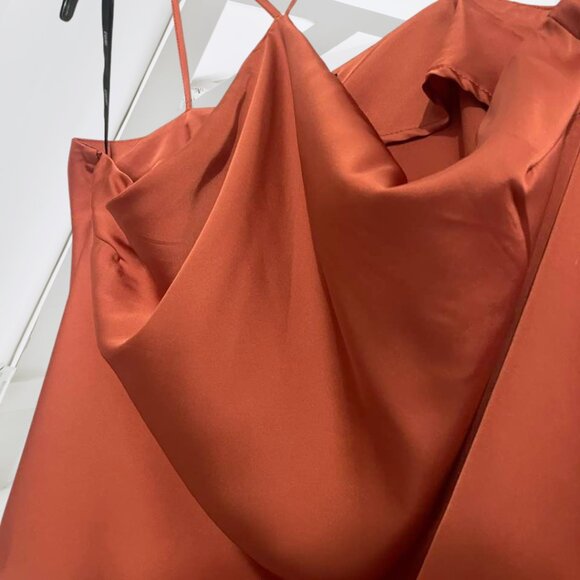 Forever 21 Rust Strappy Cami Top XL – Soft Lightweight Flowy Style - Picture 3 of 9